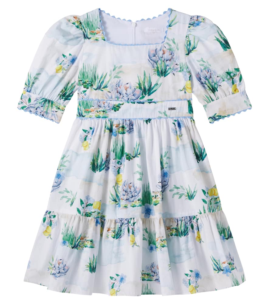 Floral cotton dress