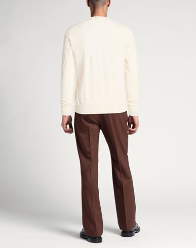 Man Sweater Ivory Size 42 Silk, Cotton