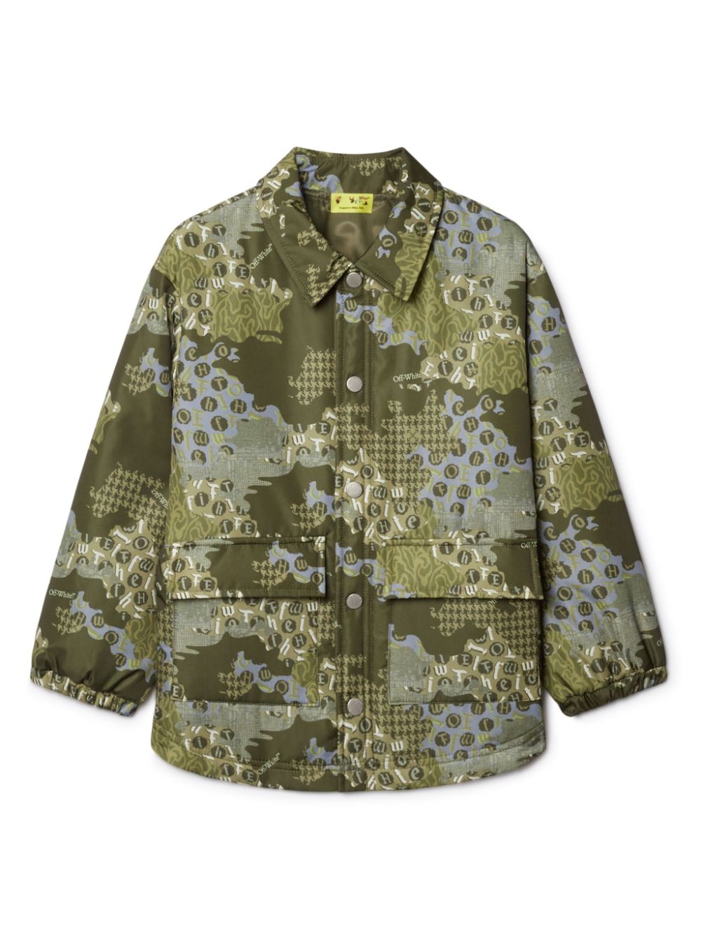 Crazy Camo padded jacket - Green