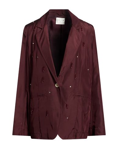 Forte_forte Woman Blazer Burgundy Size 1 Silk