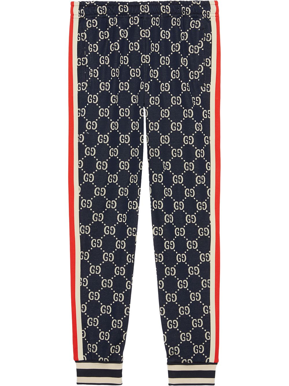 GG jacquard jogging pant - Blue