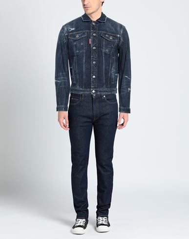 Man Denim outerwear Blue