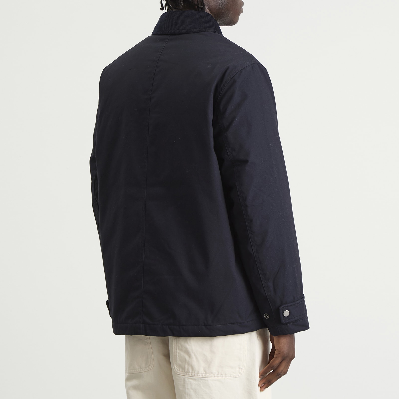 Men's Quilted Work Jacket Rich Navy