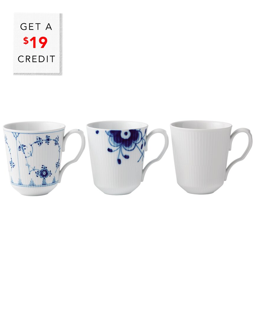 Set Of 3 Gifts With History 12.25Oz Mugs With $19 Credit