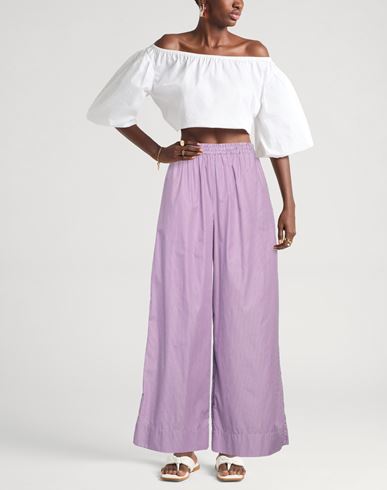 Woman Pants Purple