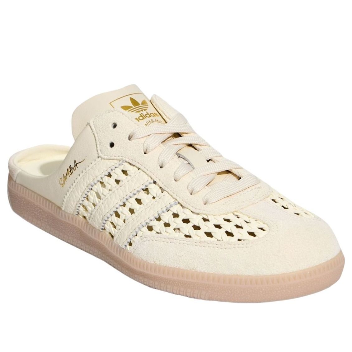 (WMNS) Samba Mule Woven 'Crew White'