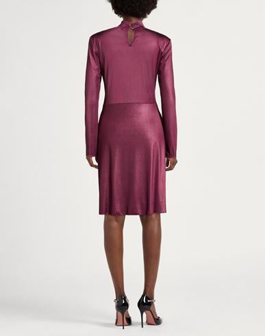 Woman Mini dress Plum Size M Polyester, Elastane