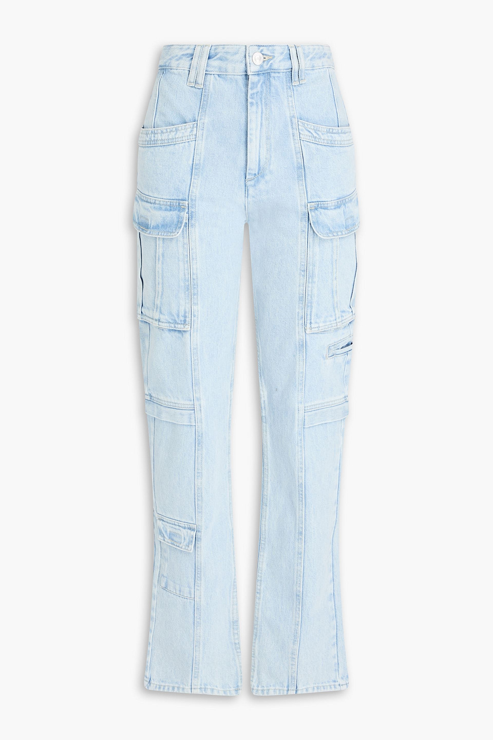 Vokayo high-rise cargo jeans - Blue - FR 36
