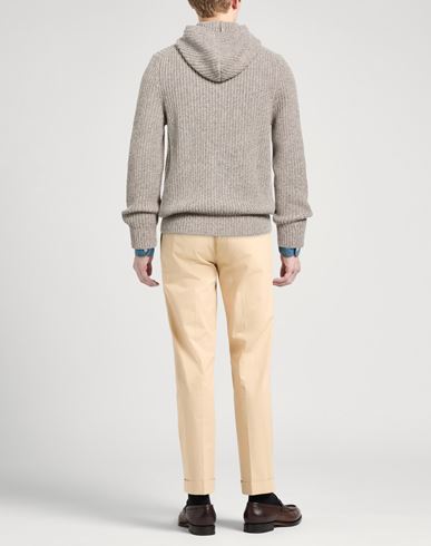 Man Cardigan Grey Size 38 Cashmere, Virgin Wool