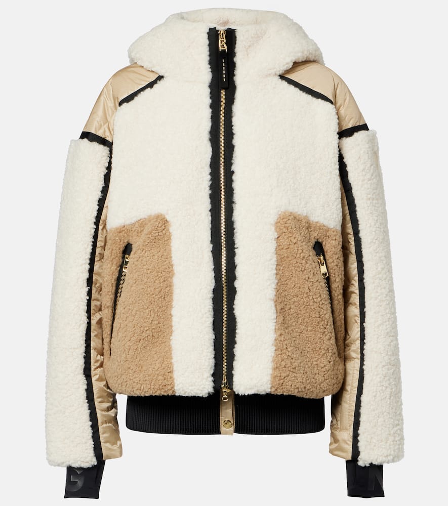 Korad hooded down ski jacket