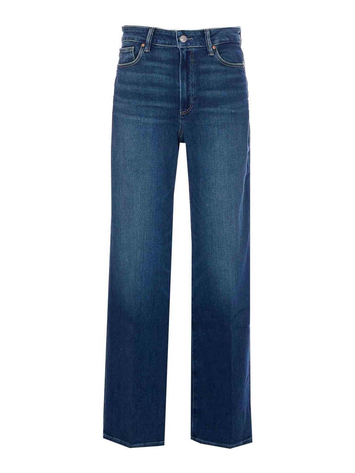 PAIGE logo-patch jeans - Blue
