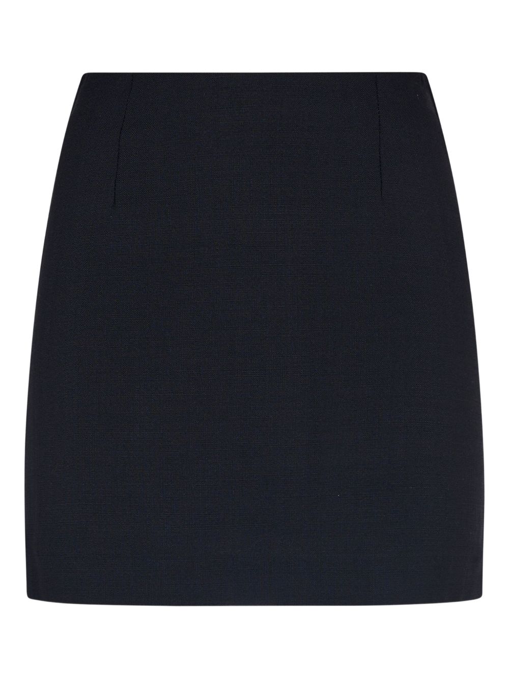 Tailored mini skirt - Blue