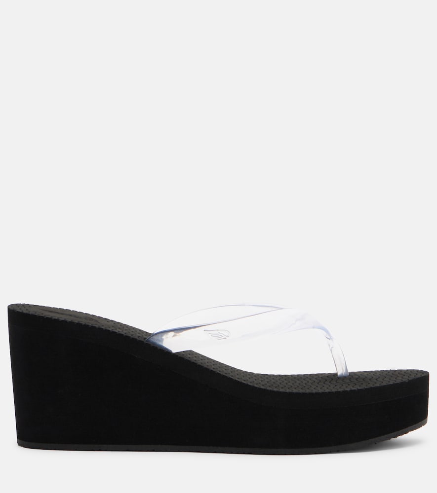 Etheria platform thong sandals
