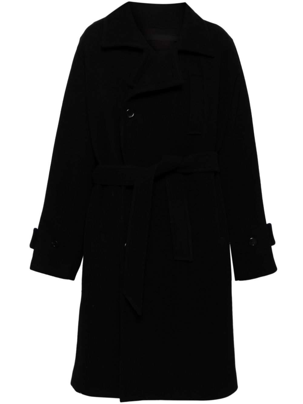 Dolman trench coat - Black