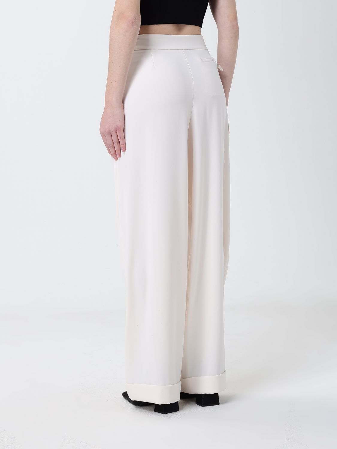 Pants Woman color Yellow Cream
