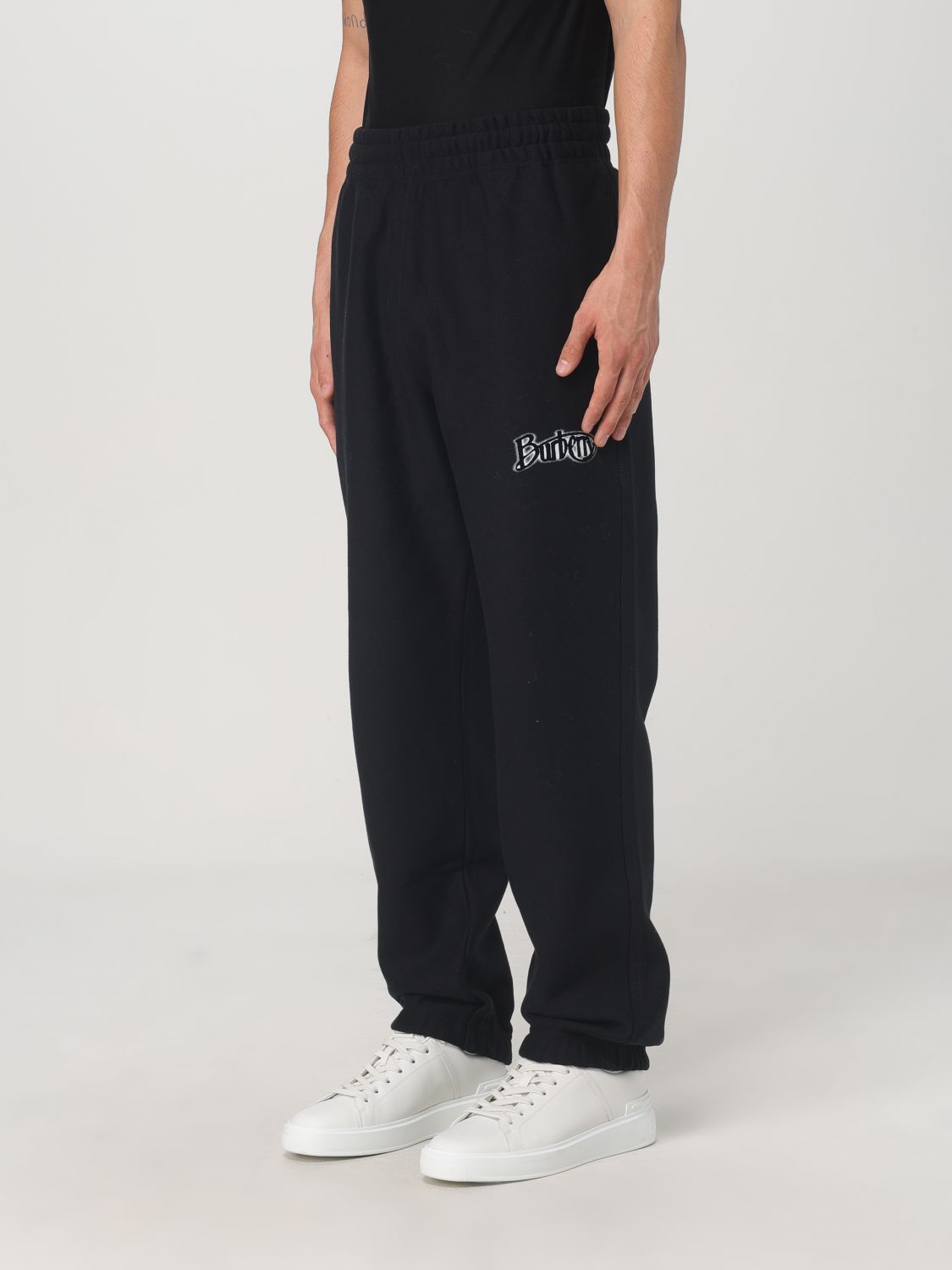 Logo-print track pants - Black