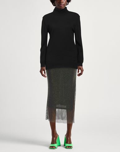 Woman Turtleneck Black Size XS Polyamide, Viscose, Wool, Cashmere