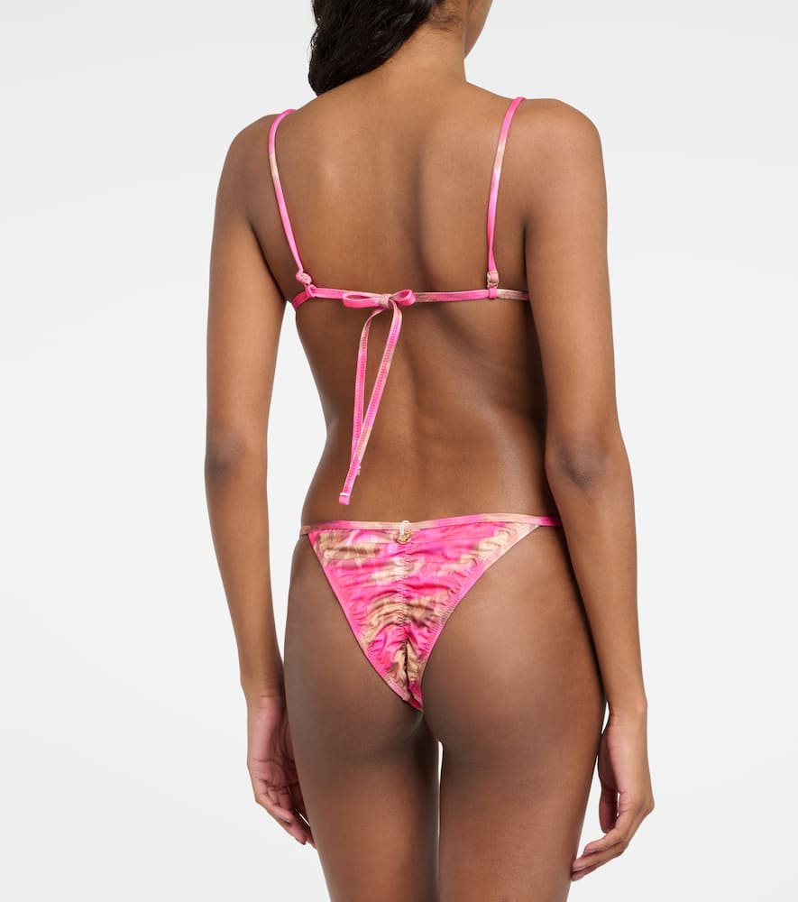 Emi triangle bikini top