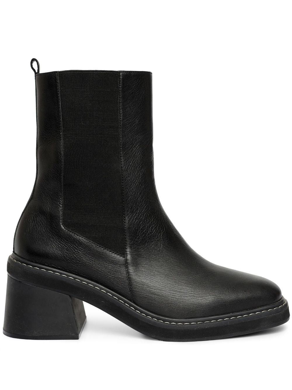 70mm leather Chelsea boots - Black