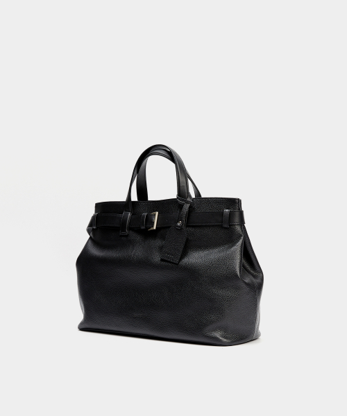 Belt Leather Tote Bag