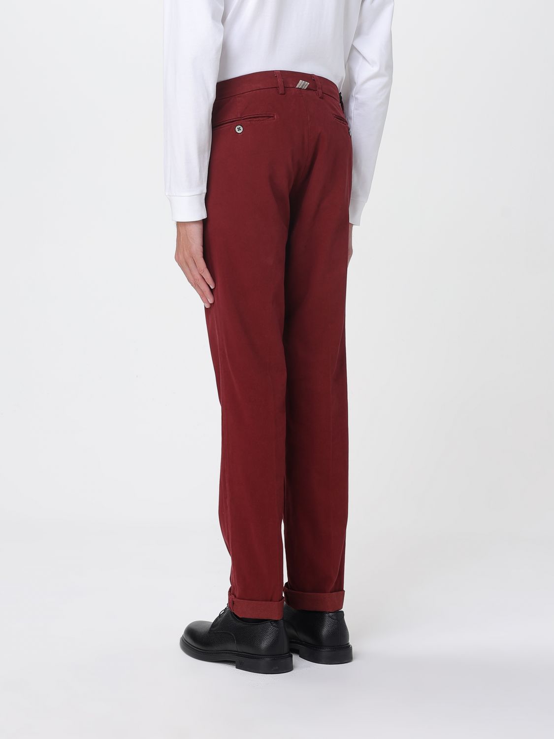 Pants Men color Rust