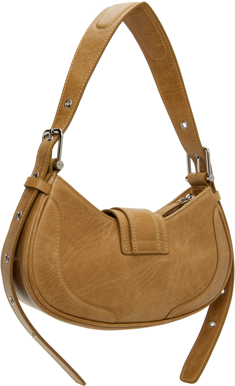 OSOI 여성 브라운 브로클 숄더백 241811F048015