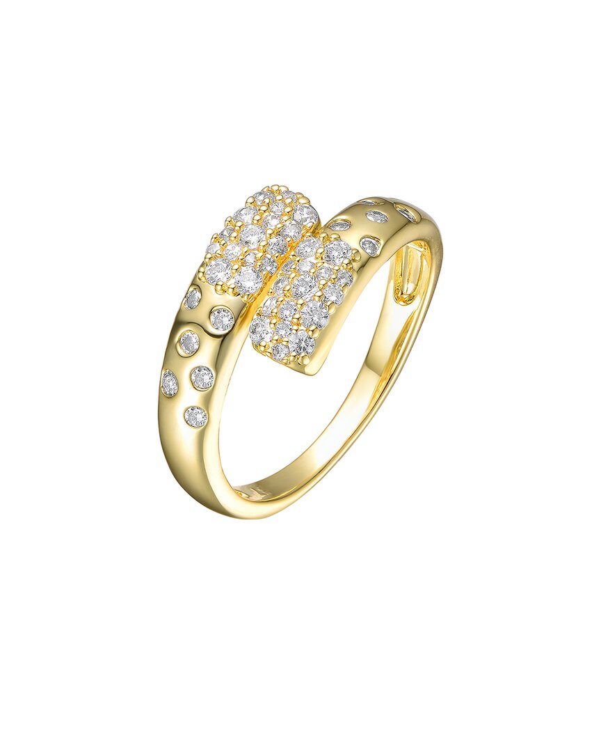 14K Plated Cz Ring