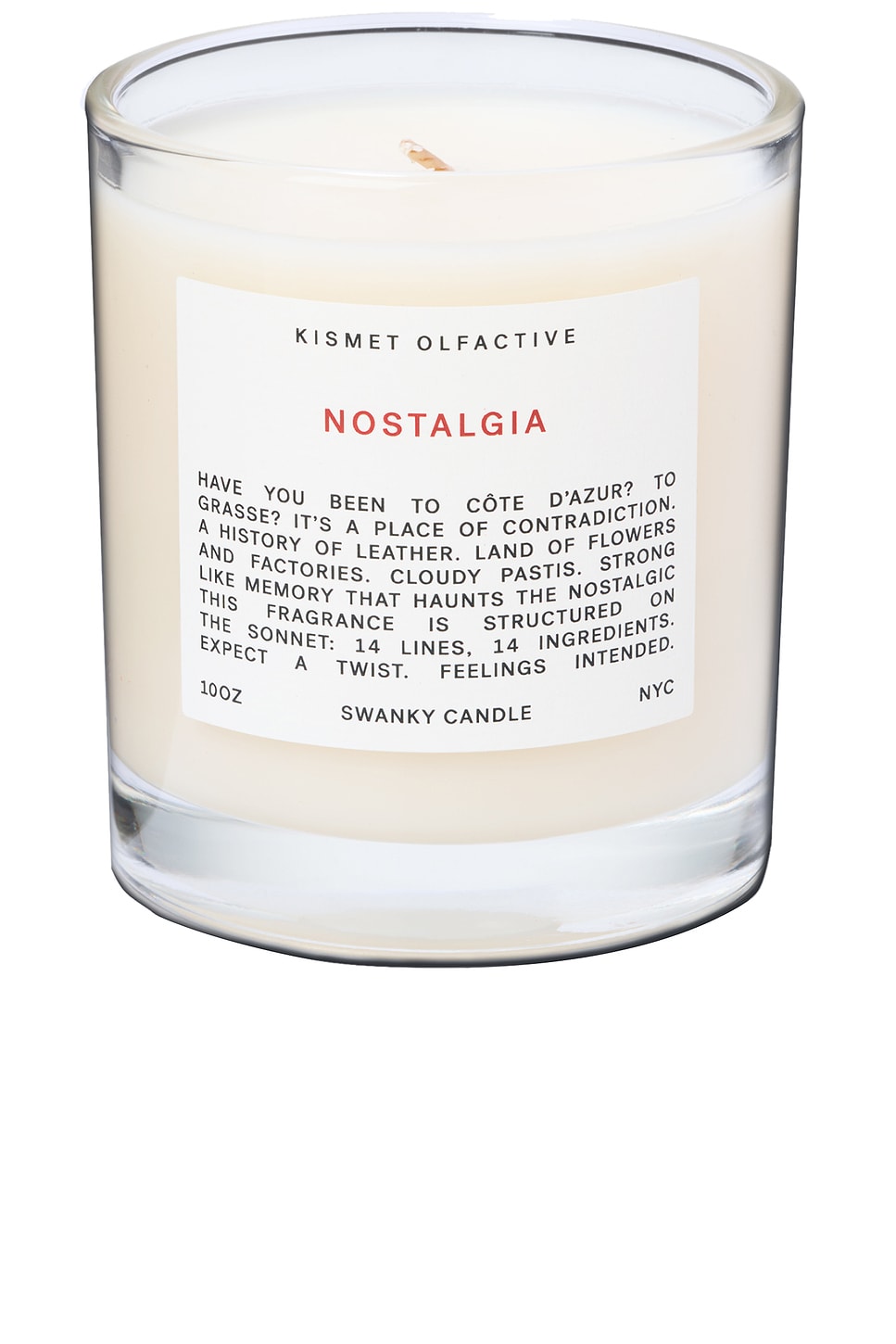 Kismet Olfactive Nostalgia Candle in Beauty: NA