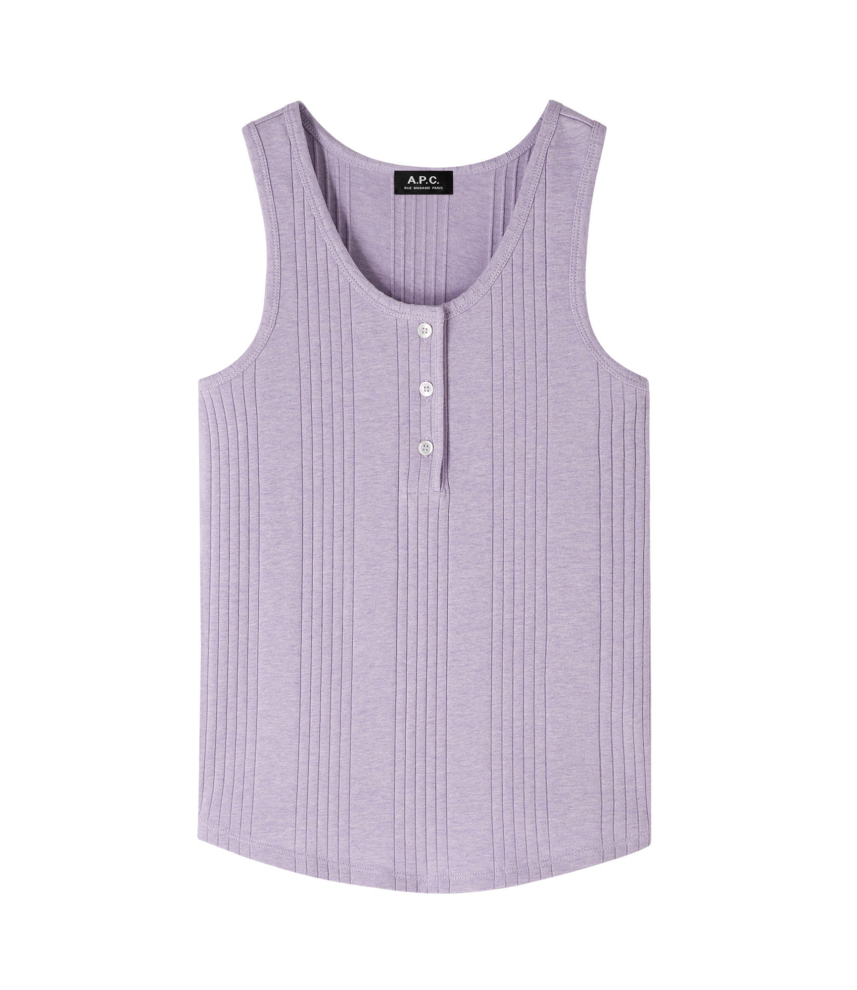 A. P.C. Amber tank top S PIS - Heather mauve