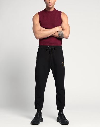 Man Pants Black Size L Viscose, Polyamide, Elastane