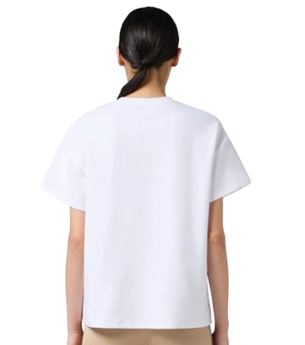 Elisabetta Franchi - crew neck relaxed fit short sleeves top