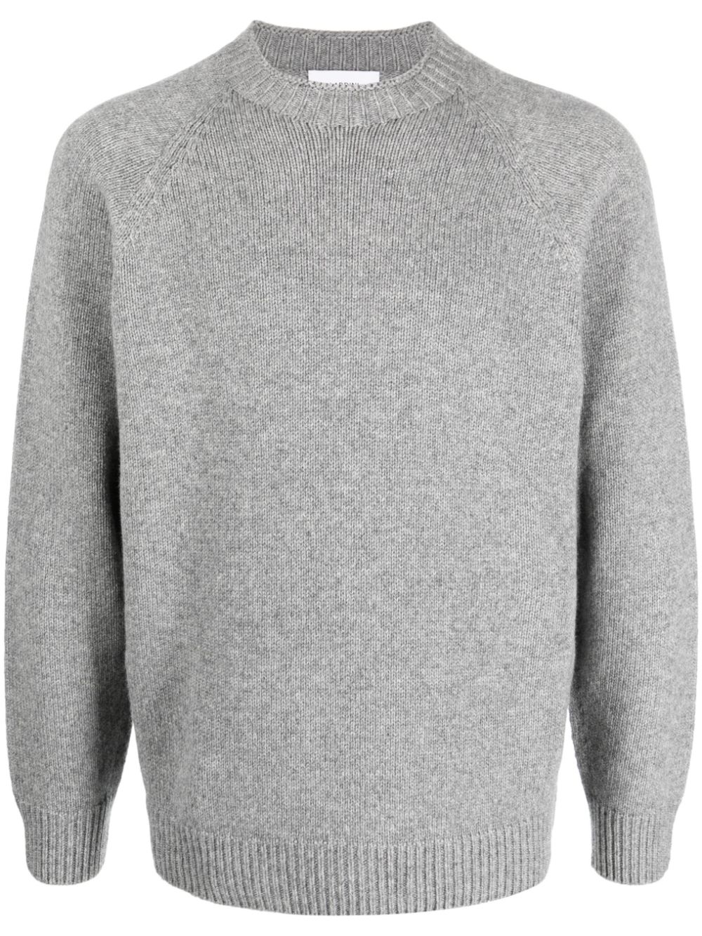 Round-neck cashmere jumper - Grey