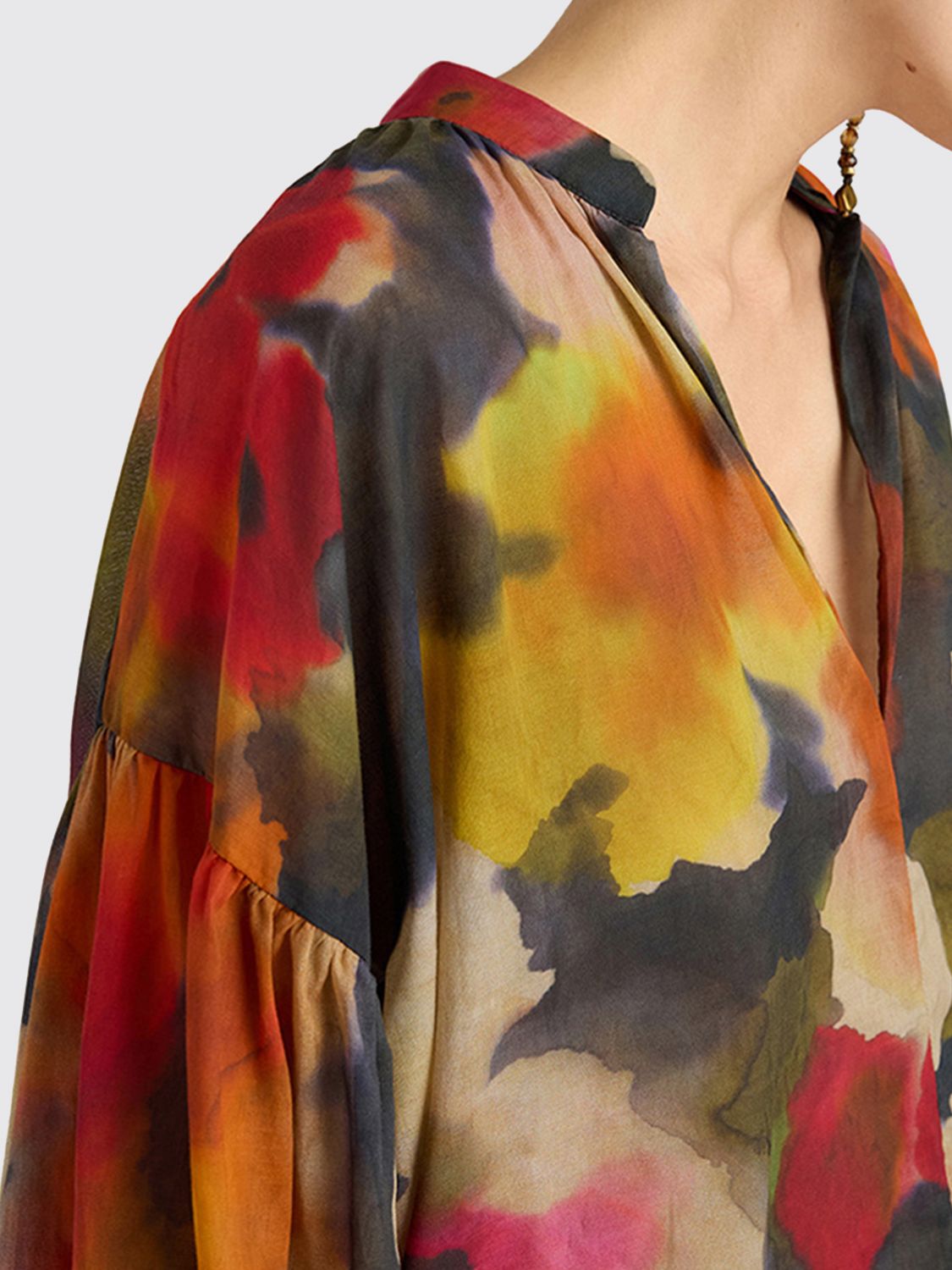 MOMONÌ Shirt Woman color Multicolor