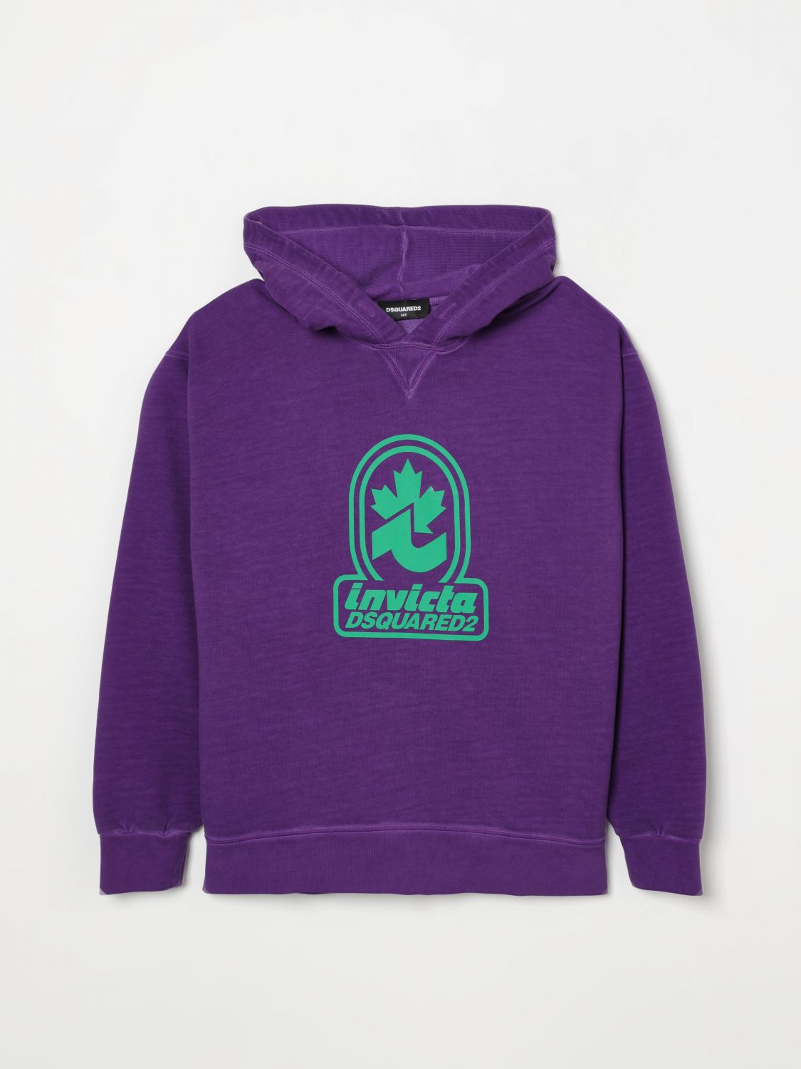 Sweater DSQUARED2 Kids color Fuchsia