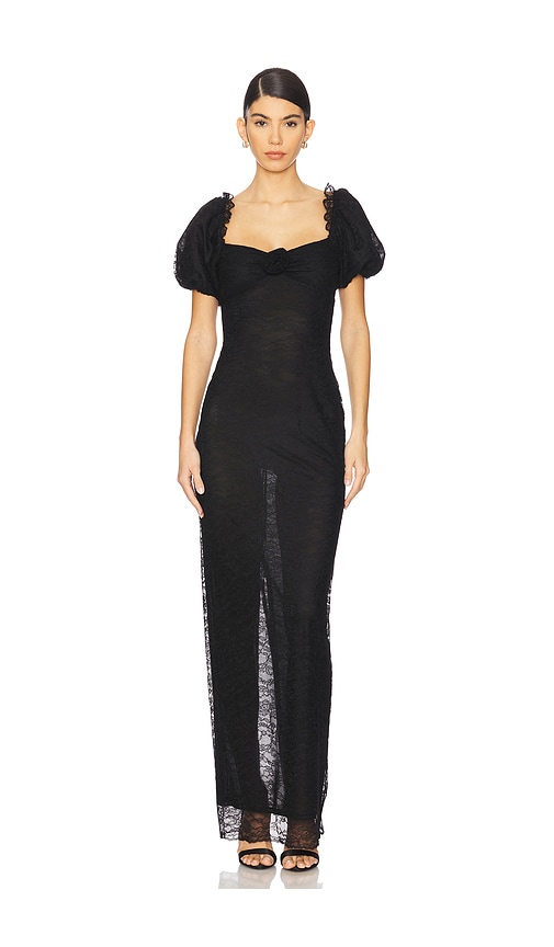 Stone Cold Fox x REVOLVE Rowan Gown in Black. - S also in