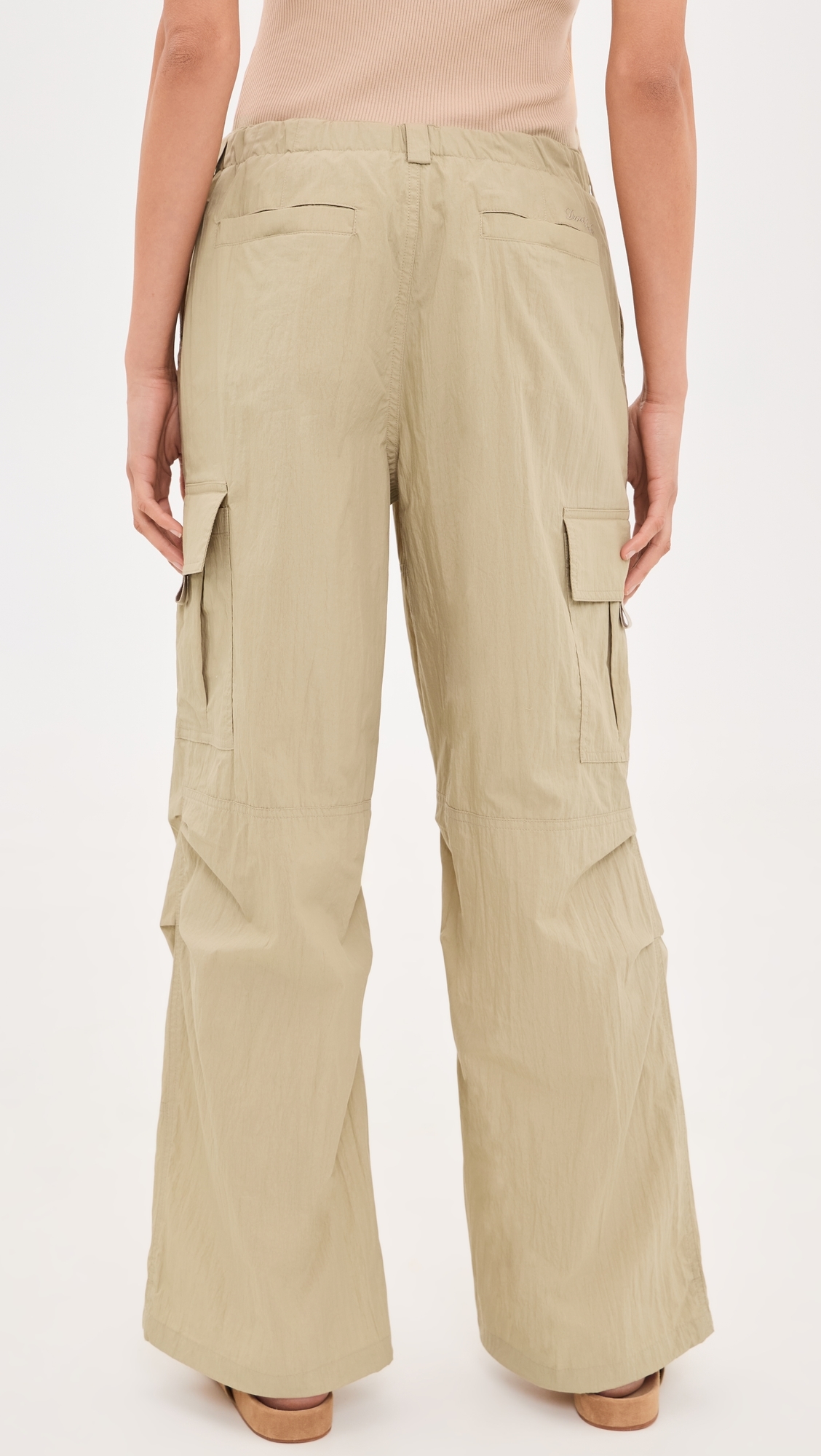 Parachute Pants Beige