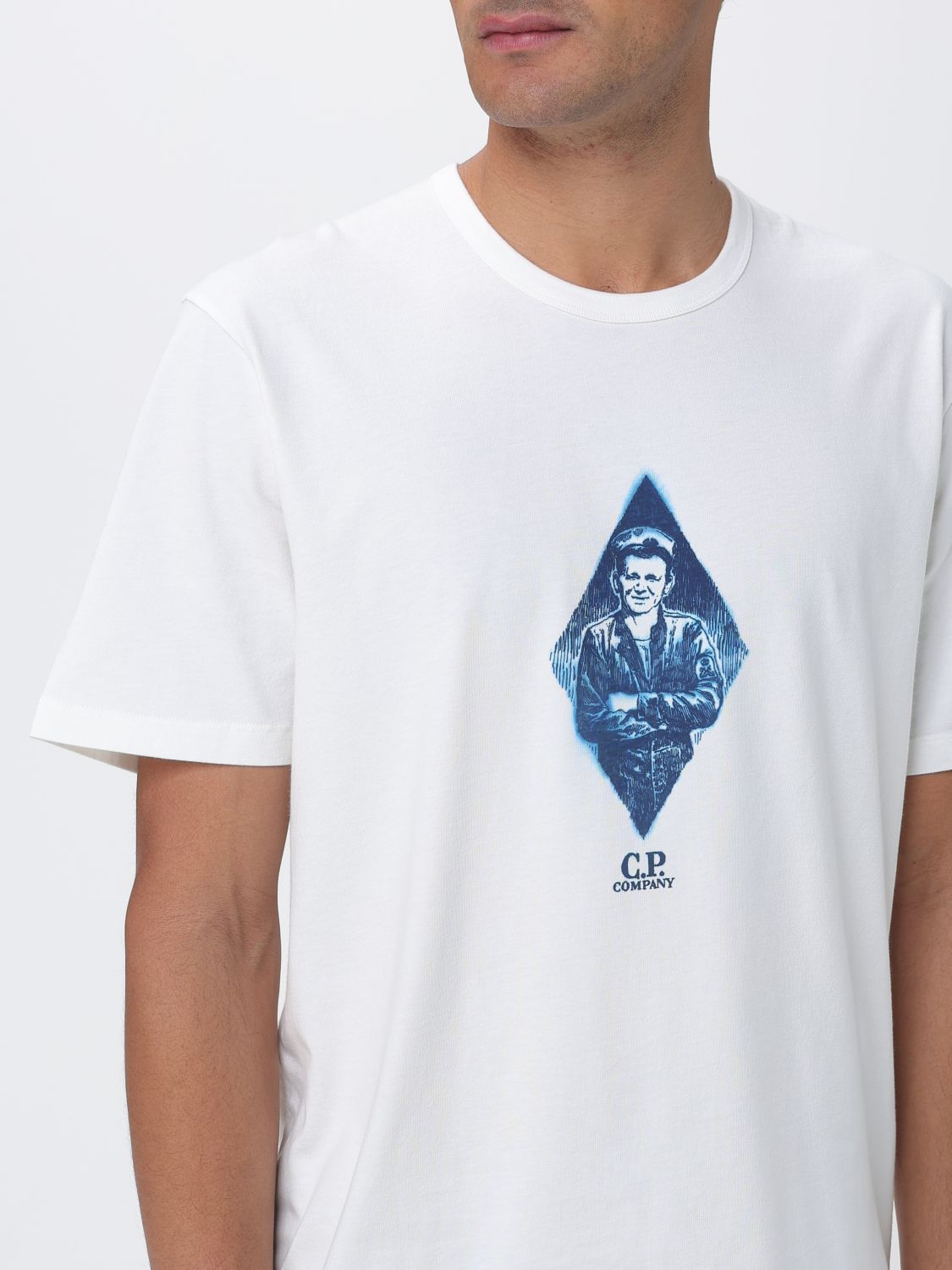 T-Shirt C. P. COMPANY Men color White
