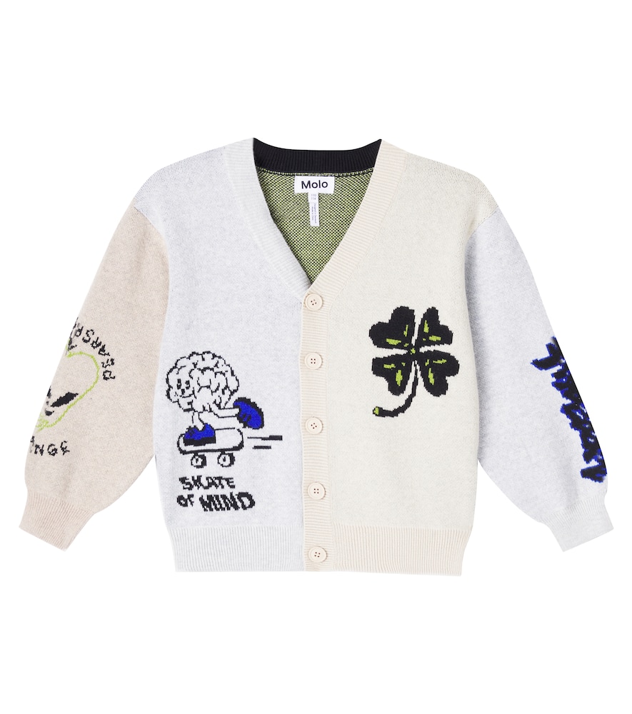 Burt cotton and wool cardigan