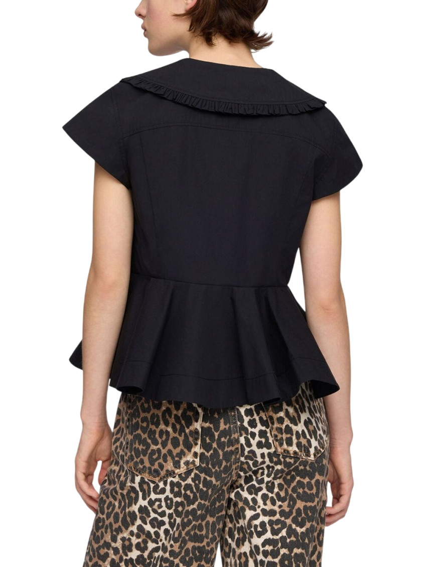Cotton Poplin Blouse
