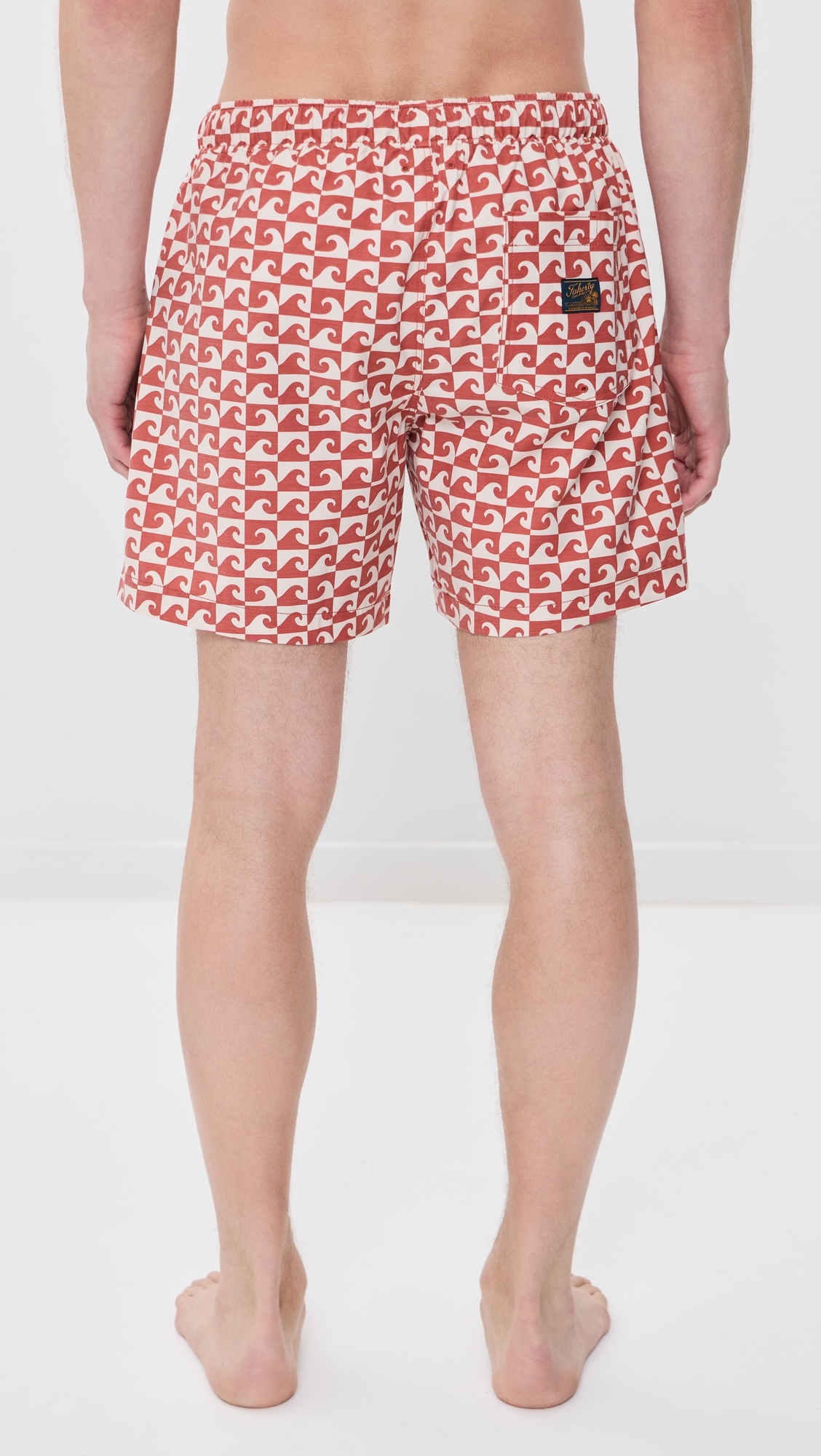 All Day Swim Trunks 6 Clay Wave Block