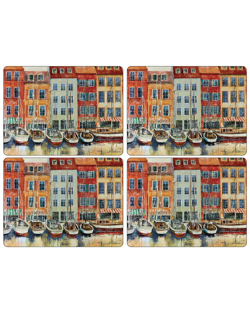 Pimpernel Boat Scene Placemats Set of 4