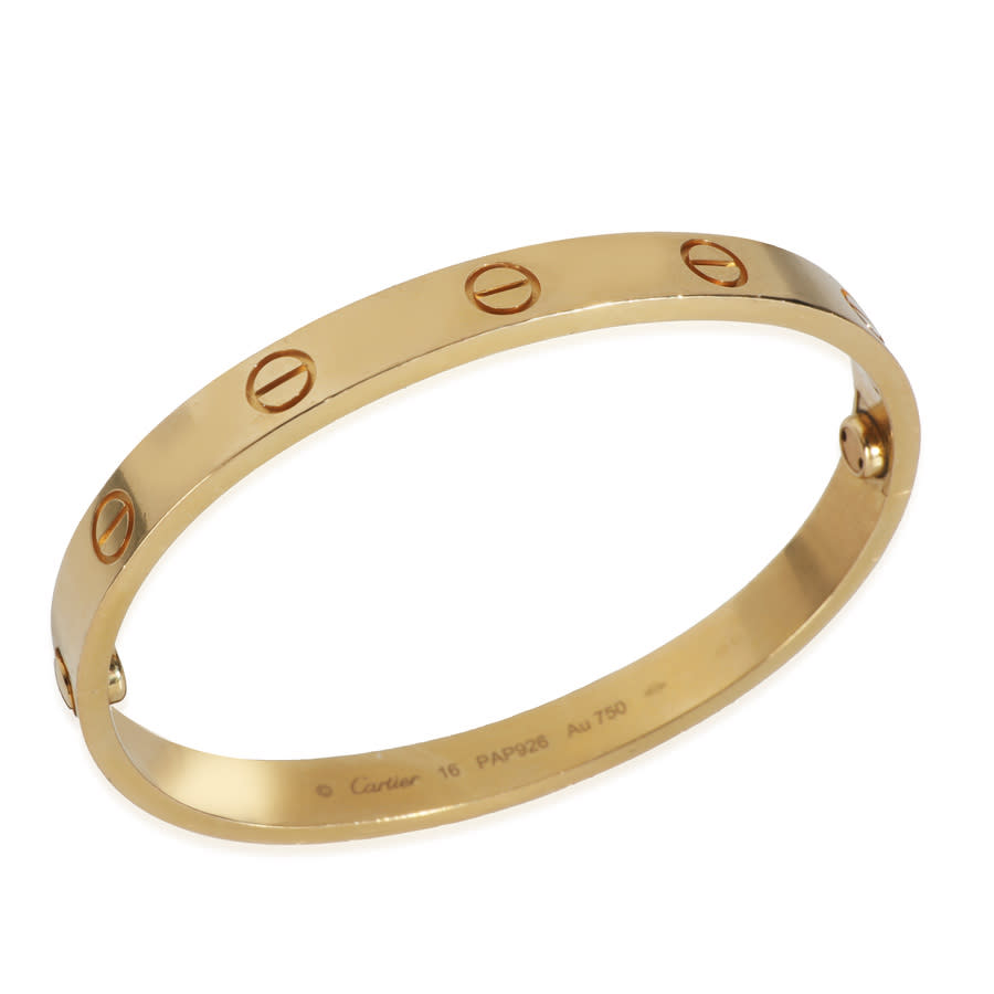Pre-Owned Yellow Gold Love Bracelet