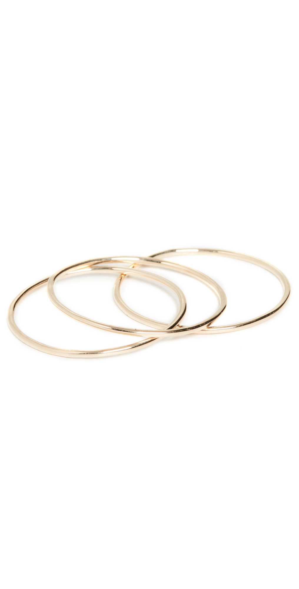 14k Paper Thin Rings Gold