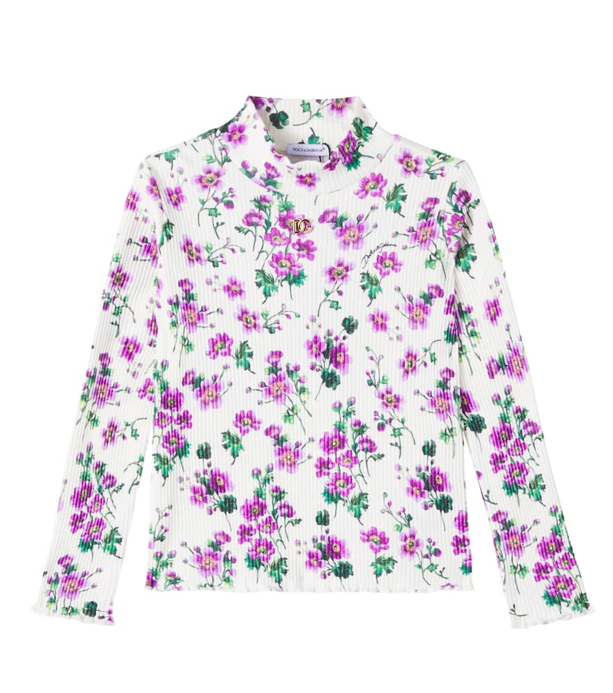 Costa floral cotton T-shirt