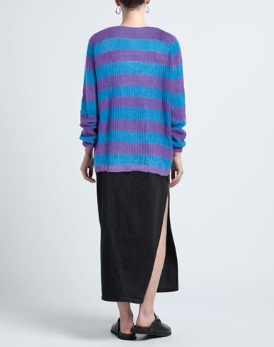 Woman Sweater Purple Size 6 Acrylic, Mohair wool, Polyamide, Wool