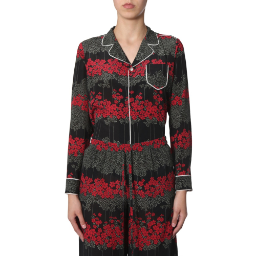Shirt With Dreaming Peony Print