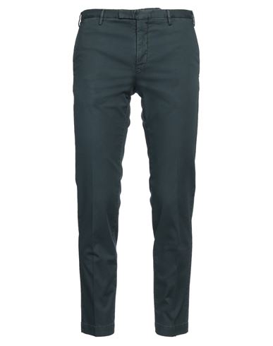Pt Torino Man Pants Deep teal Size 36 Cotton, Elastane