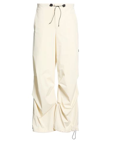 Man Pants Cream Size XXL Polyester