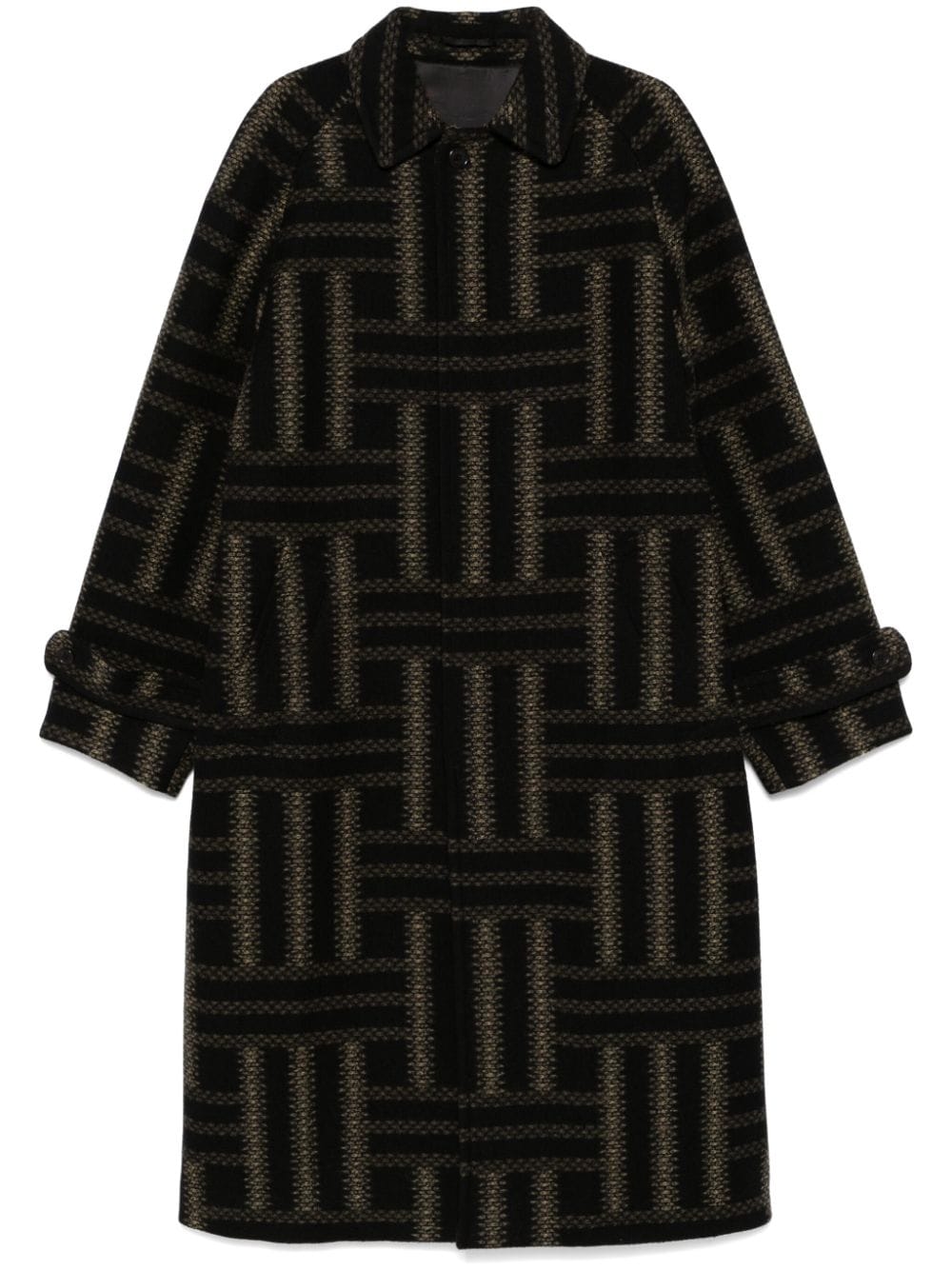 Weave coat - Black