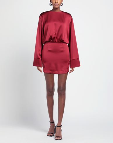 Actualee Woman Mini dress Red Size 4 Polyester